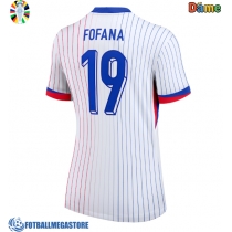 Fotballdrakt Dame Frankrike Youssouf Fofana #19 Bortedrakt EM 2024 Kortermet